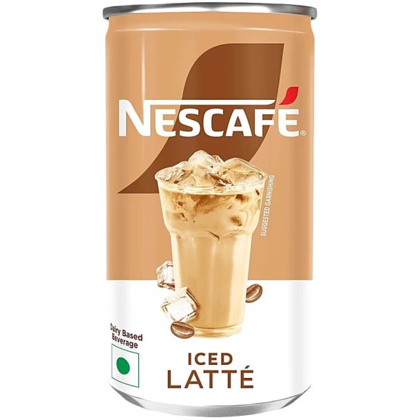 Nescafe Iced Latte Cold Coffee, 170 ml Can